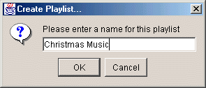 Create Playlist